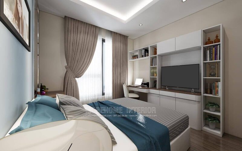 Khi thiết kế nội thất phòng ngủ cho bé trai ở chung cư, nên chọn những vật dụng đầy màu sắc và hình dáng thú vị để tạo nên một không gian sống thoải mái cho bé.